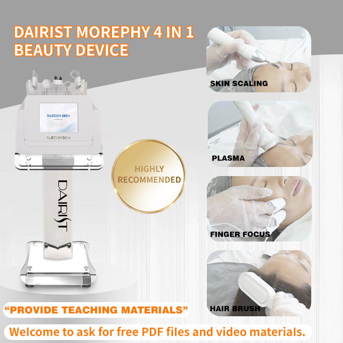 Skinscaling Plasma Finger Focus Electricity Comb Comprehensive Beauty Machine Exfoliation Anti-aging Skin Scrubber Promote Absorption Red Light
