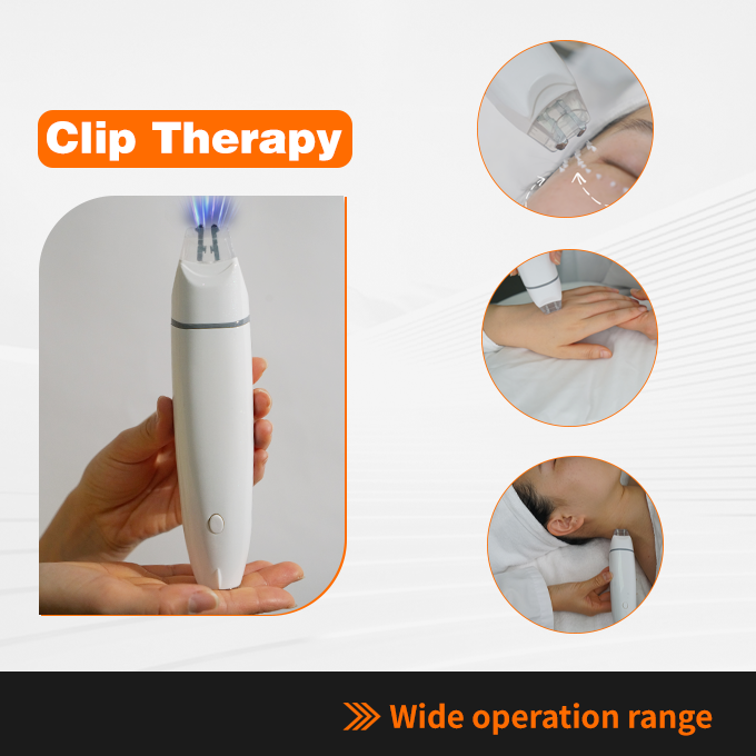 Skinscaling Golden Clip Comprehensive Beauty Machine Deep Cleansing Vibration Scaler Blackhead Removal Eye Bag Lifting EMS