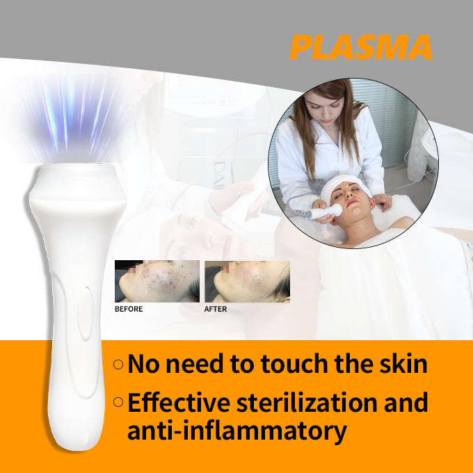 Skinscaling Plasma Finger Focus Electricity Comb Comprehensive Beauty Machine Exfoliation Anti-aging Skin Scrubber Promote Absorption Red Light
