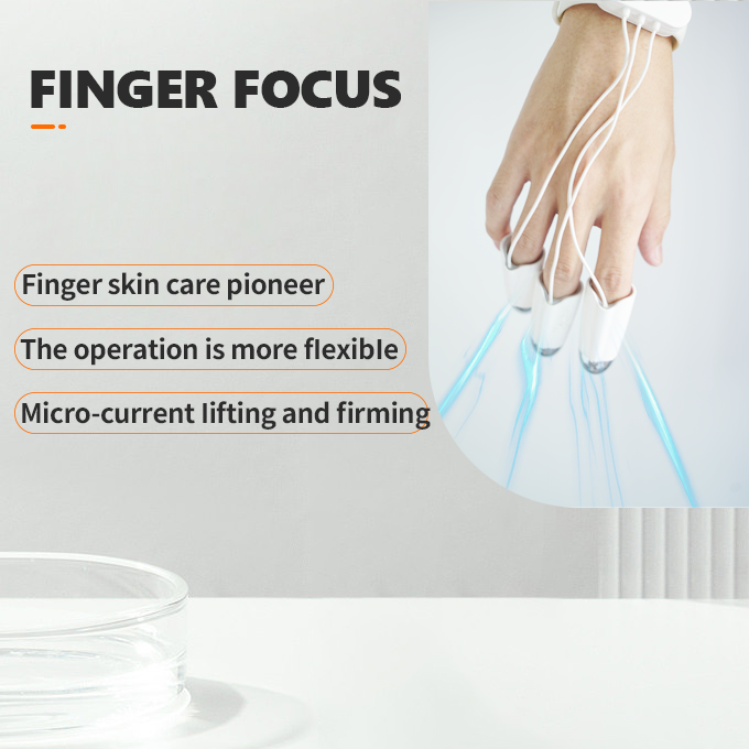 Skinscaling Plasma Finger Focus Spa Beauty Device Tightening Facial Massage Anti-inflammation Deep Cleansing Diamond Finger Blackhead