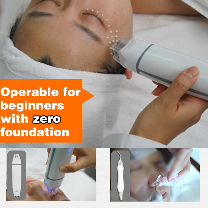 Skinscaling Golden Clip Comprehensive Beauty Machine Deep Cleansing Vibration Scaler Blackhead Removal Eye Bag Lifting EMS