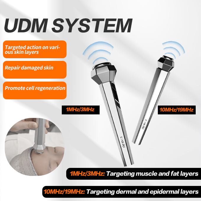 UDM Water Drop Nano Therapy EMS Sheet Pack Spa Beauty Machine Body Therapy High TRIPLE Frequency Promote Absorption Deep Hydration Massager