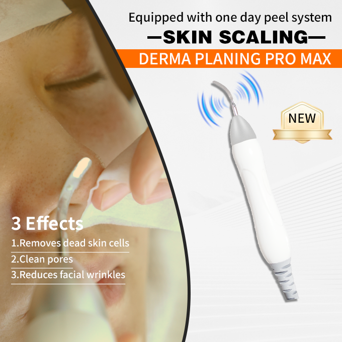 Skinscaling Golden Clip Comprehensive Beauty Machine Deep Cleansing Vibration Scaler Blackhead Removal Eye Bag Lifting EMS
